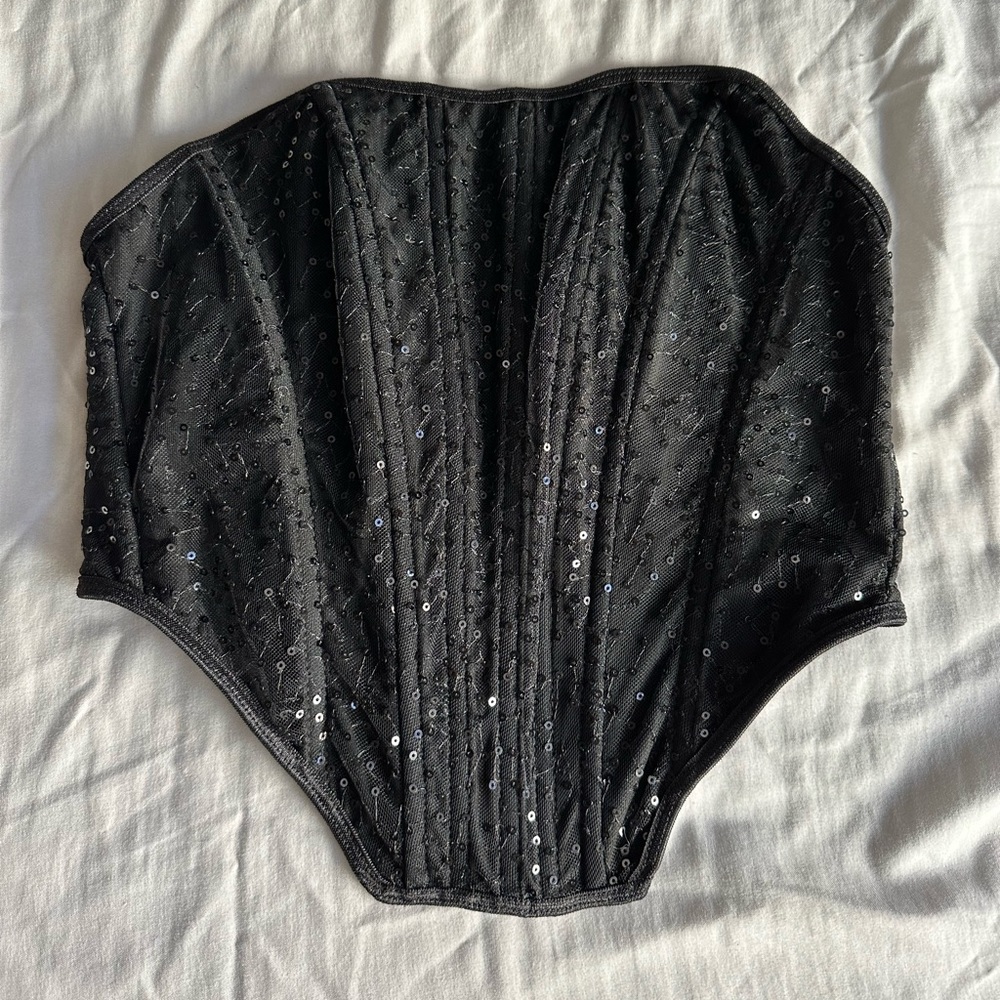 Glitter Corset top